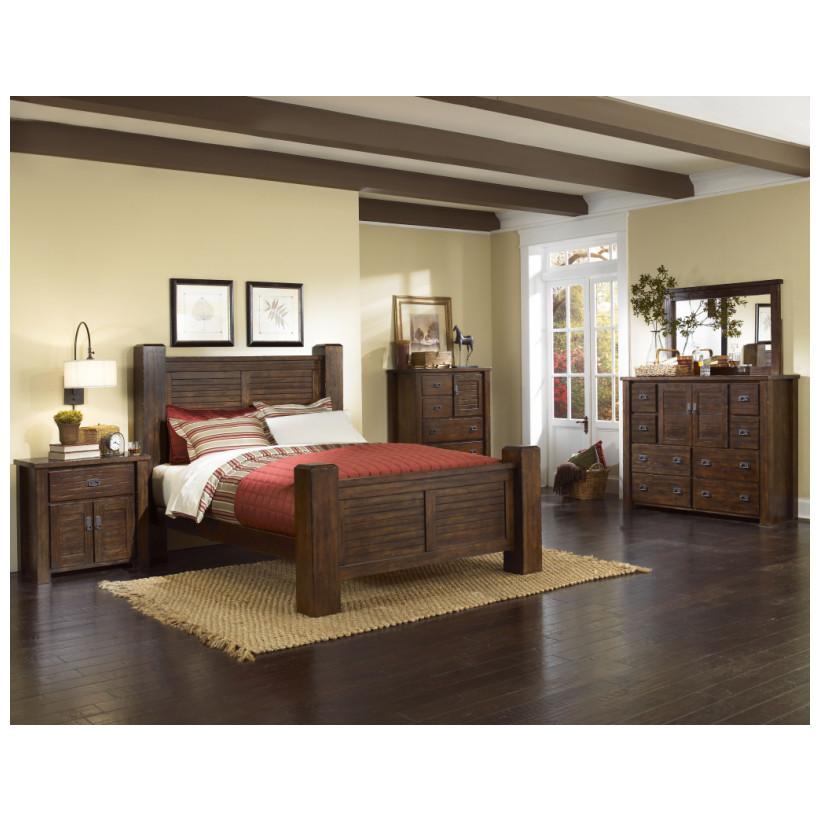 PROGRESSIVE FURNITURE TRESTLEWOOD P611 KBDMN